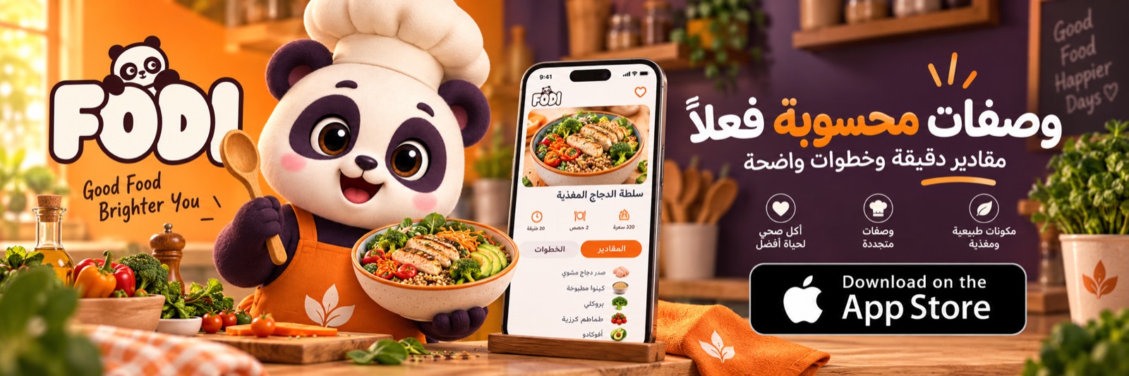 فودي — صوّر وجبتك واعرف سعراتها
